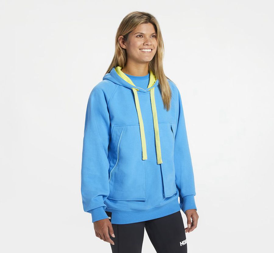 Hoka Womens Hoodie NZ - Hoka Bondi Diva Blue (SFW236178)